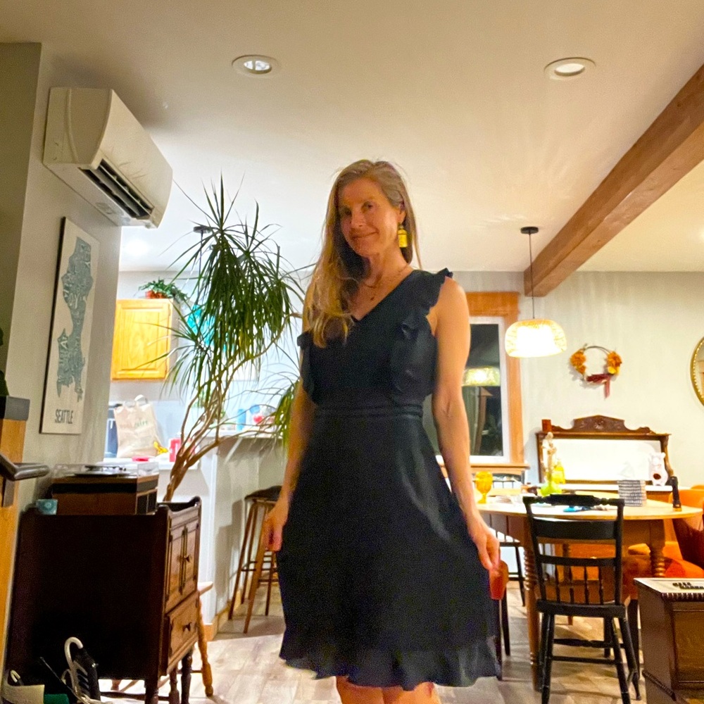 Classic black dress